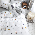 100% cotton kawaii comforter sets for kids